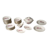 Gien France Peach Blossom dinnerware set