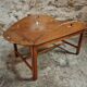 Vintage 60s Nautical Coffee Table - Butler Tray Style