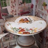 Coupe pied douche en porcelaine ancien