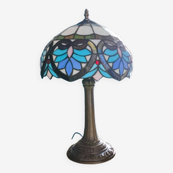 Glass mosaic lamp