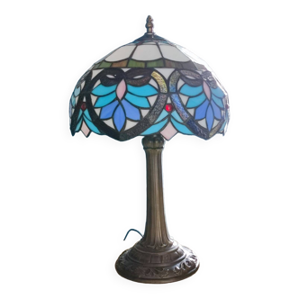 Lampe mosaïque de verre