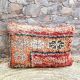 Vintage Moroccan, Berber bujaad pillow, decorative pillow, Berber cushion.
