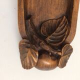 Art Deco wooden bread cut