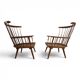 Paire de fauteuils lounge Windsor faits à la main, Angleterre, vers 1960