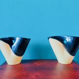 Pair of vases by Fernand Elchinger. France 1955