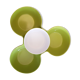 Bol apéritif design 4 en 1 - vert blanc Joseph Joseph