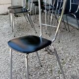 Lot of 7 chairs 60/70s