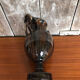 baluster vase jérôme massier de vallauris glazed terracotta