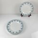 Set de 4 assiettes plates St Amand, vers 1930
