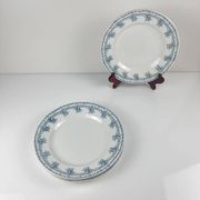 Set de 4 assiettes plates St Amand, vers 1930