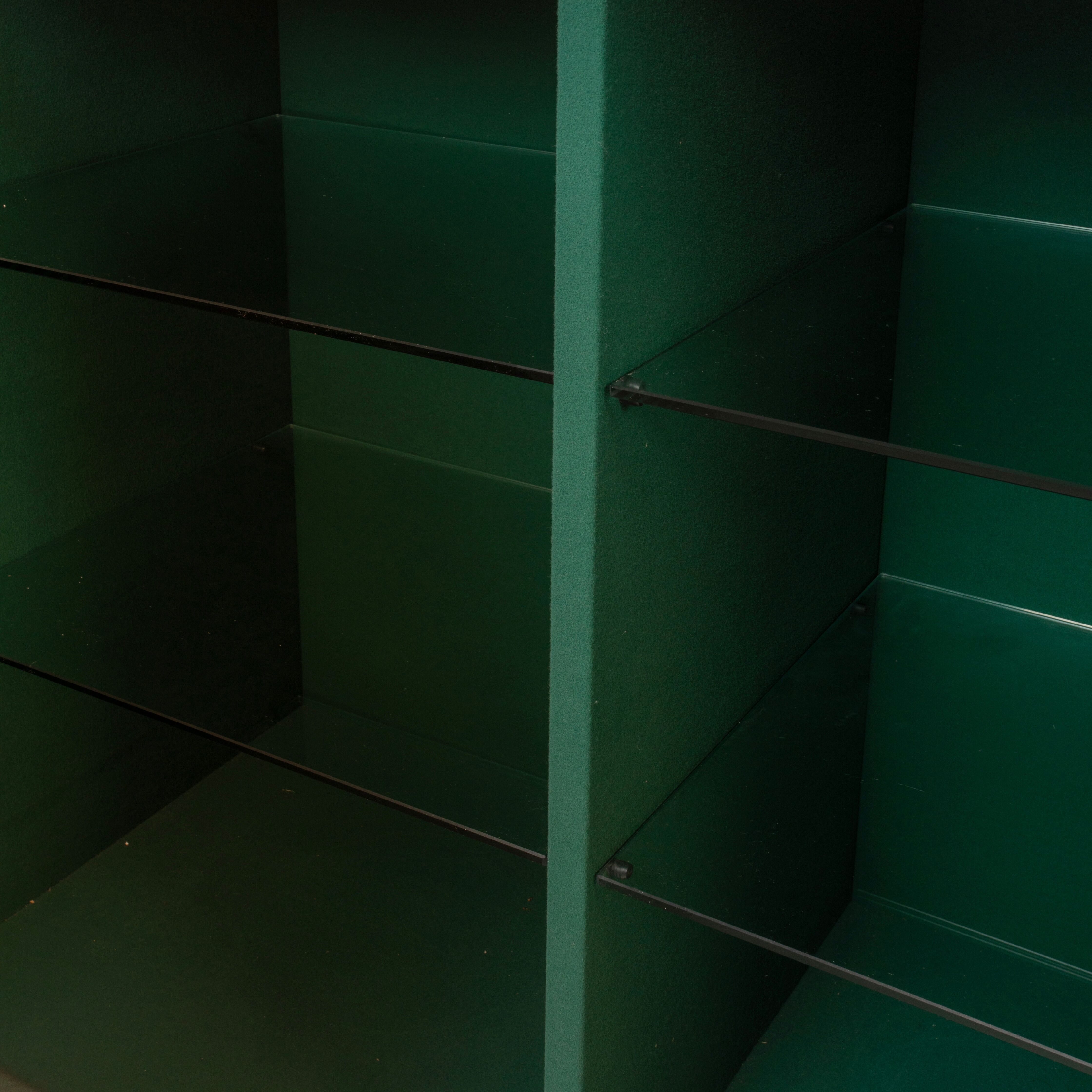Guido Faleschini Astro Marble and Leather Sideboard for i4 Mariani 1979
