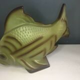 Large vintage ceramic fish in the style of Lejan