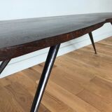 Table basse en bois 1950
