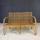 Art Deco rattan seating set, Central Europe, 1930s–1940s
