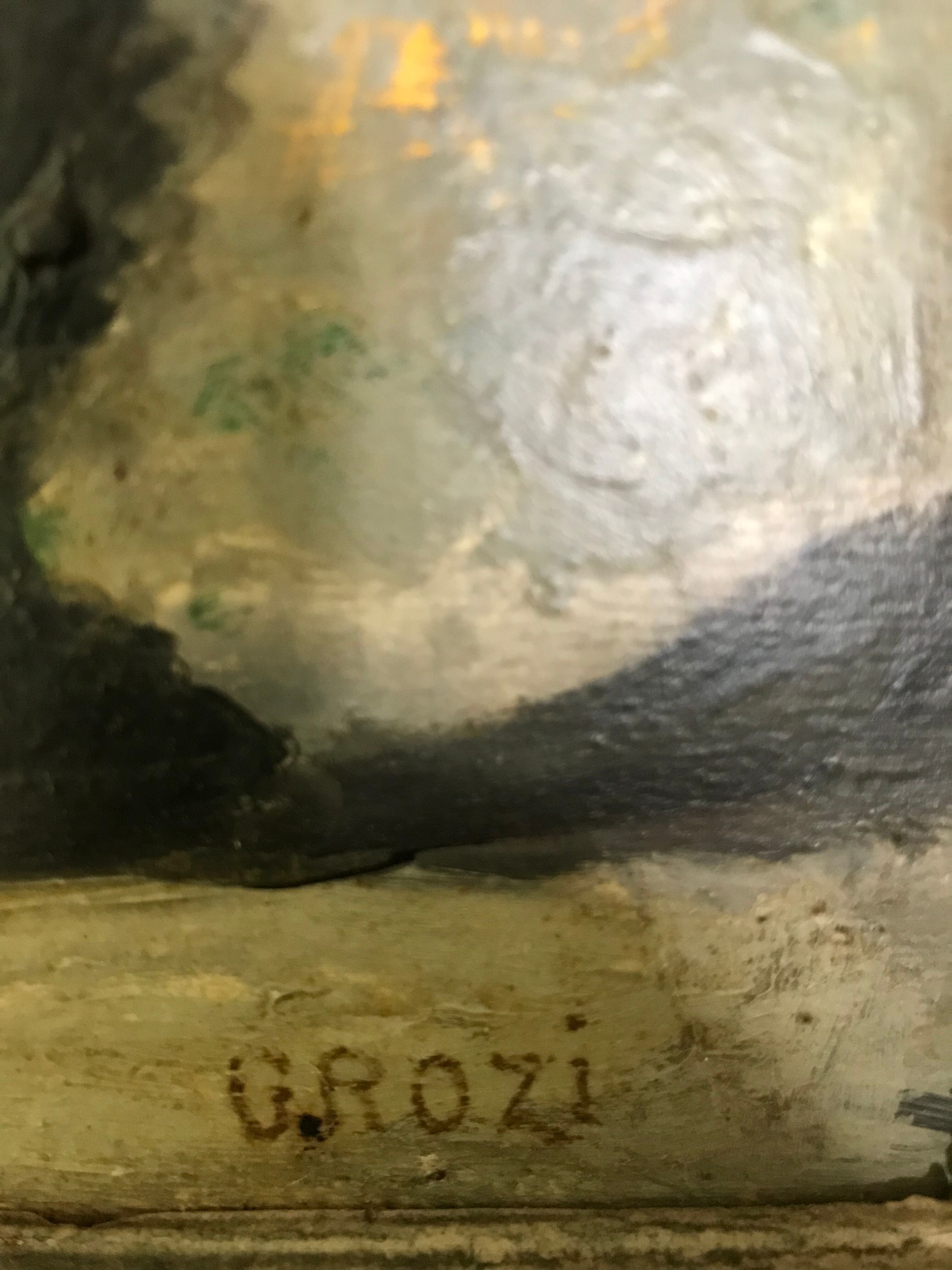 Bouquet of flowers signed grozi