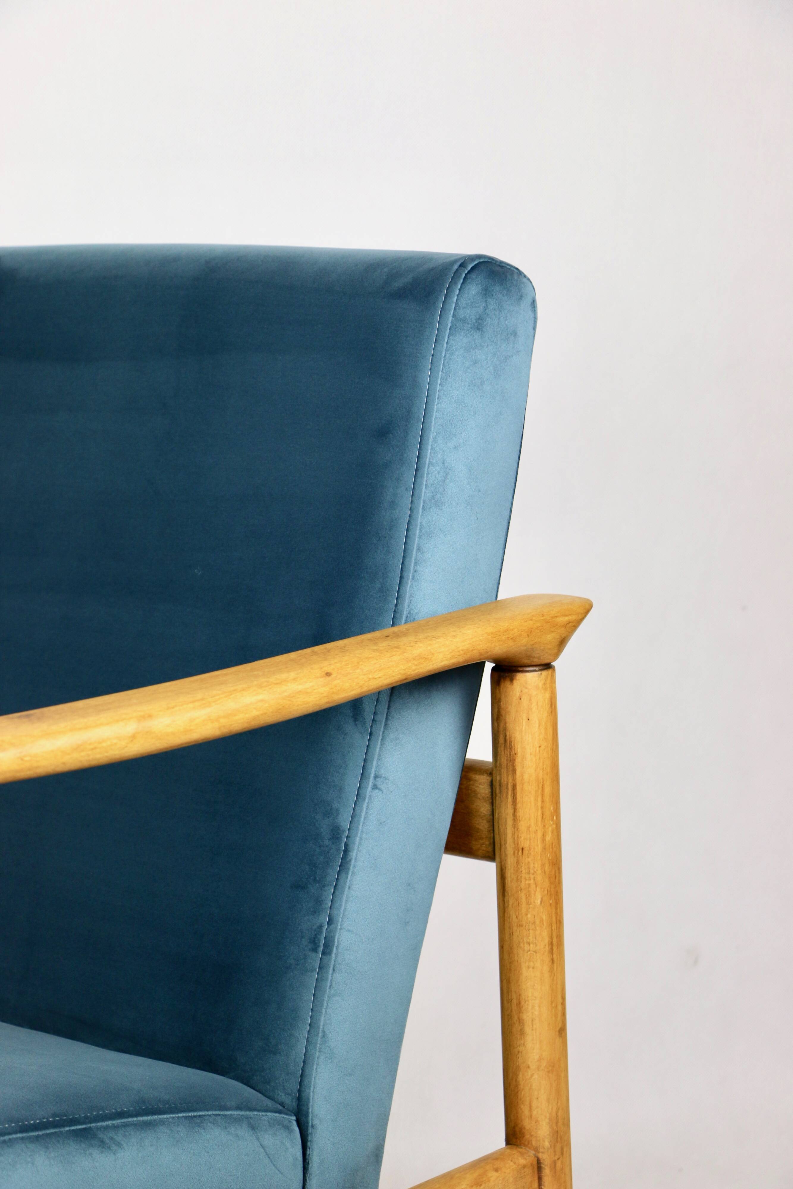 Fauteuil Blue Ocean GFM-142 par Edmund Homa, 1970s