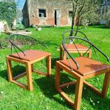 3 fauteuils Post Moderne