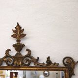 Gilt Wood Wall Mirror, Italy Early 20th Century