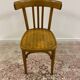Set of 6 mismatched bistro chairs including Baumann and Luterma chairs