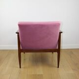 Vintage Pink Easy Chair, 1970s