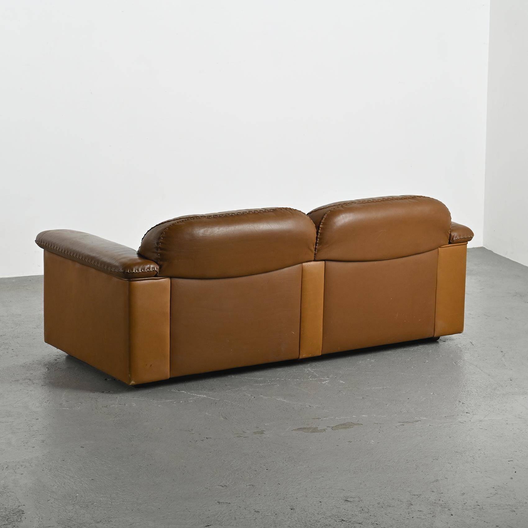 DS 101 leather sofa, DE SEDE circa 1970