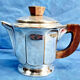 Ercuis silver-plated tea service Art Deco