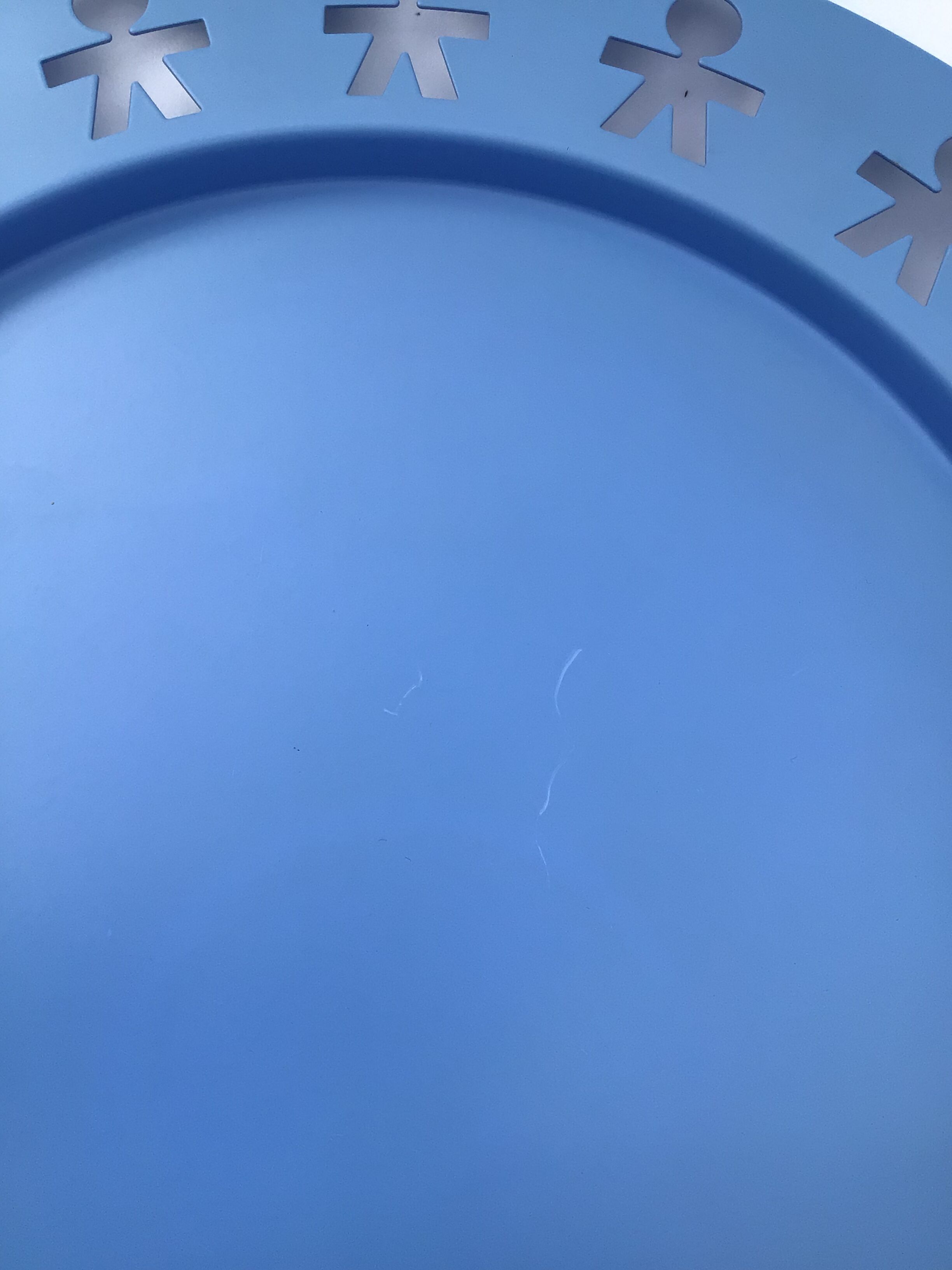 Top Alessi girotondo diameter 40cm epoxy blue