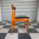 Lot de 4 chaises danoises en teck