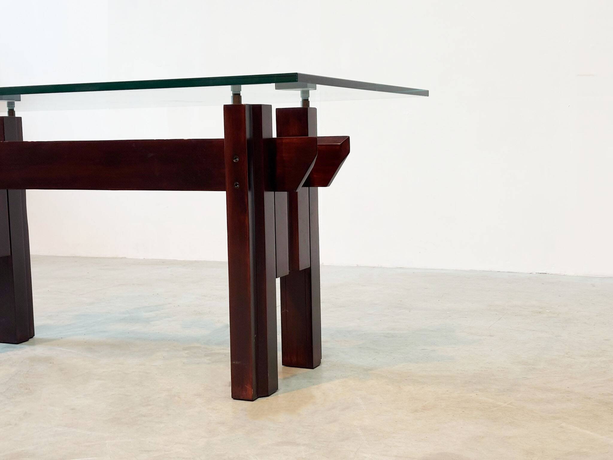 Dining table "Cangrande" by Franco Poli for Bernini