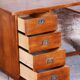 Art Deco Writing Desk by J. Halabala for Up Zavody, 1930s