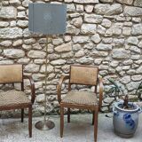 Paire de fauteuils bridge art deco