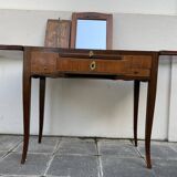 Hairdresser Louis XVI in marquetry and bronze