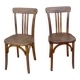 Pair of vintage bistro chairs 1940
