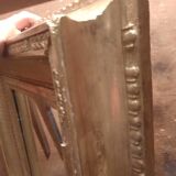 Gilded wood mirror 59x76cm