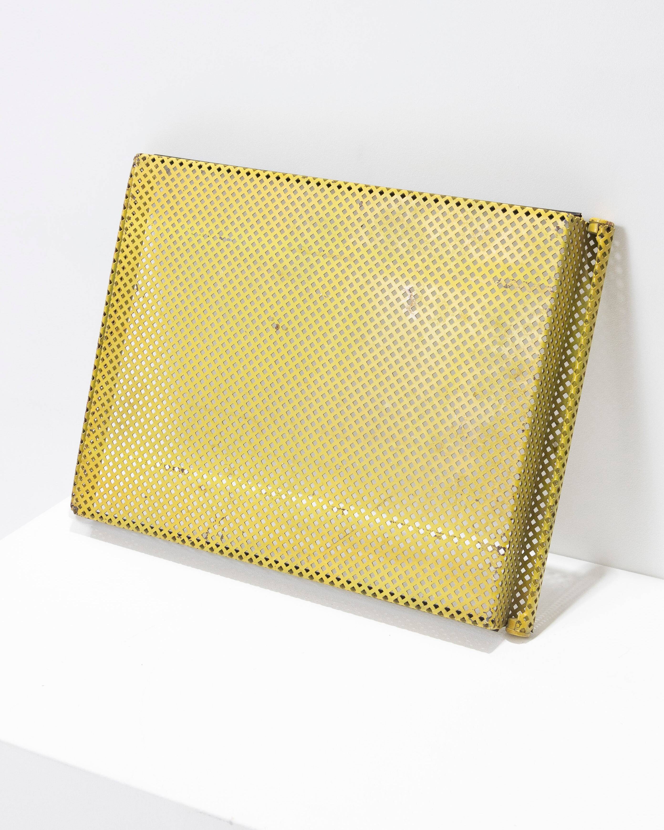PERFORATED SHEET METAL TRAY, MATHIEU MATEGOT, 1950s