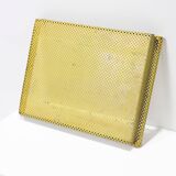 PERFORATED SHEET METAL TRAY, MATHIEU MATEGOT, 1950s
