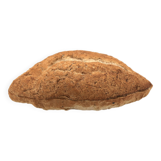 Pierre Baey's trompe l'oeil ceramic trinket tray in the shape of a loaf of bread