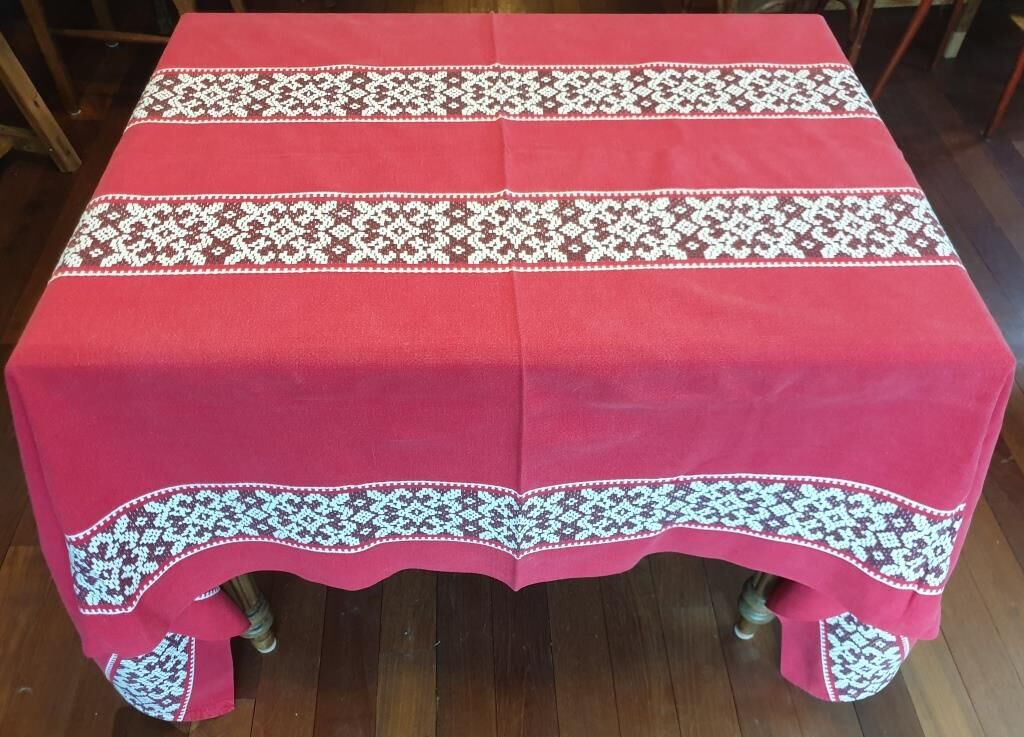 Vintage Basque tablecloth 210x280
