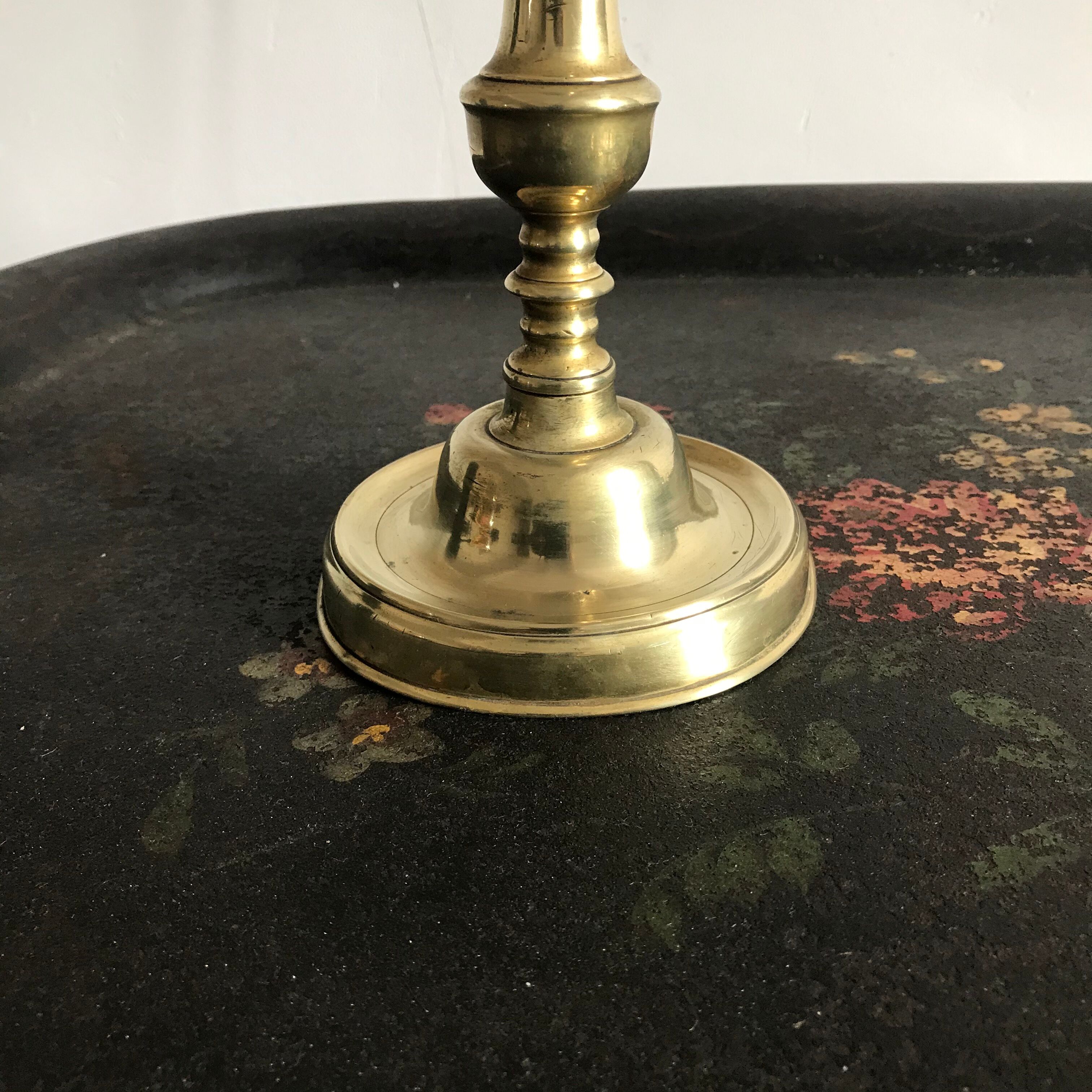 Brass candlestick