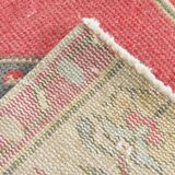 3x9 Red Classic Vintage Persian Runner Rug, 104x280Cm