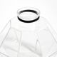 1970s Limburg glass ceiling lamp in octagon shape with its original box