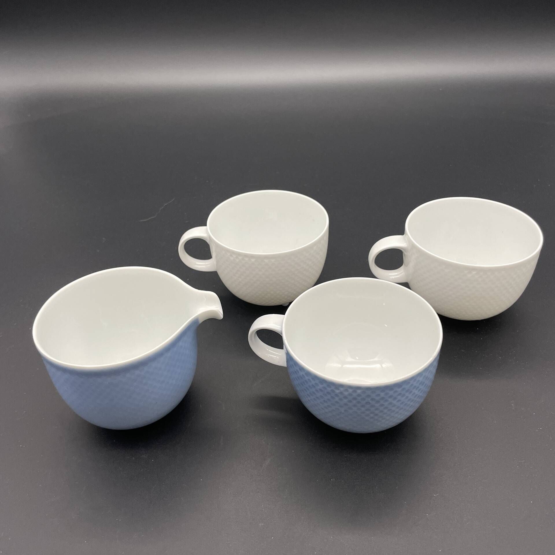 Rosenthal Century – Tapio Wirkkala – Pastel blue cup and milk jug –