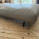 Leather bench