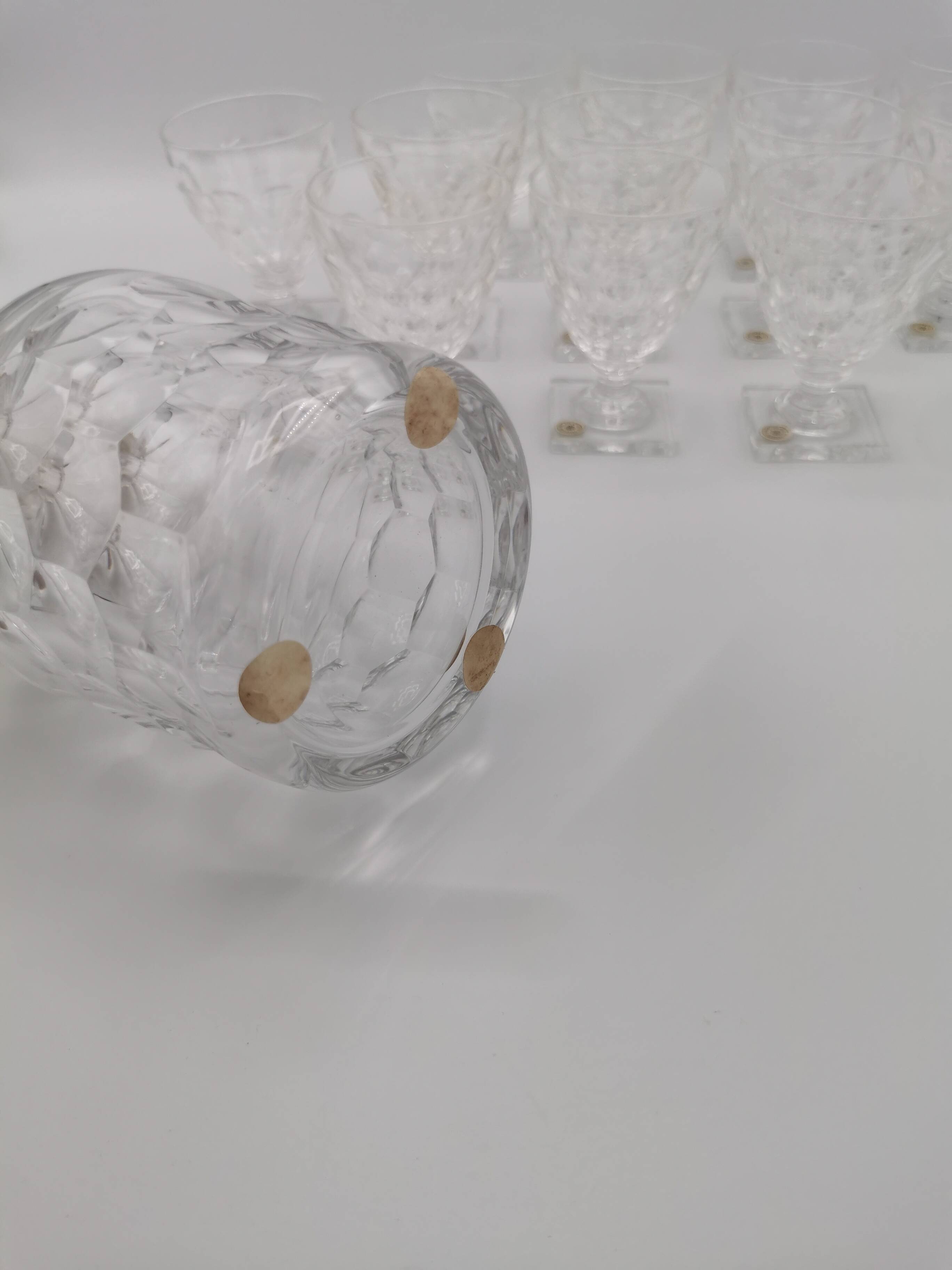 Crystal service from Val Saint Lambert