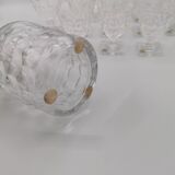 Crystal service from Val Saint Lambert
