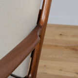 PJ112 Lounge Chairs by Ole Wanscher for Poul Jeppesens, 1960s, Set of 2