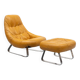 Chaise et tabouret Earth par Percival Lafer
