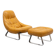 Chaise et tabouret Earth par Percival Lafer
