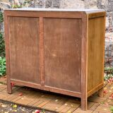 Art deco raw oak chest of drawers 1930