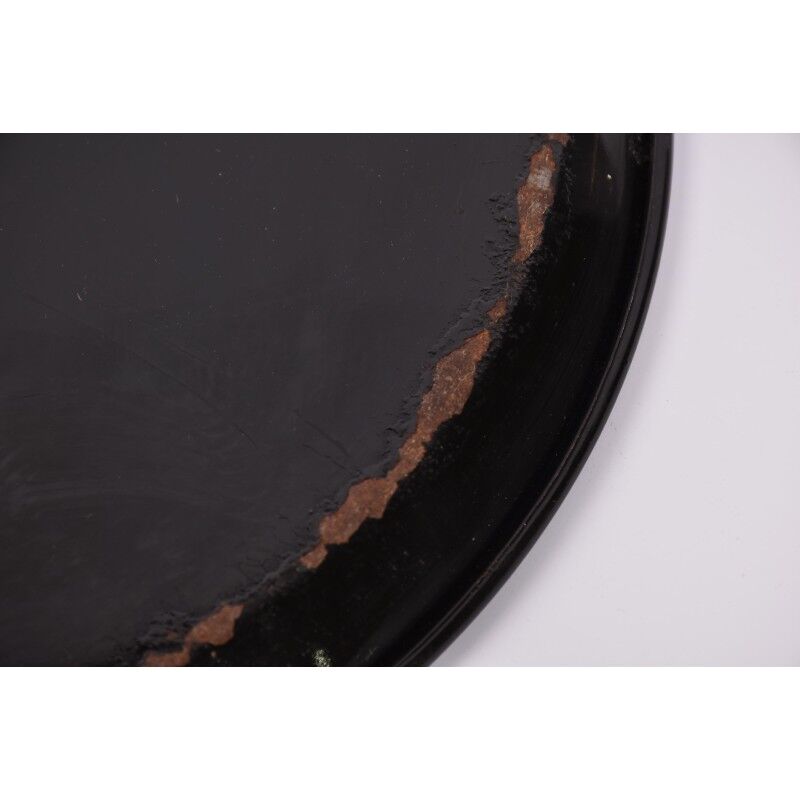 Vintage old handpainted tray